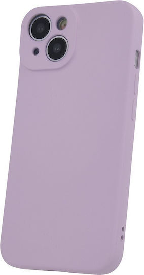 Back Cover Σιλικόνης / Υφασμάτινο Λιλά (Xiaomi Redmi 13C 5G)