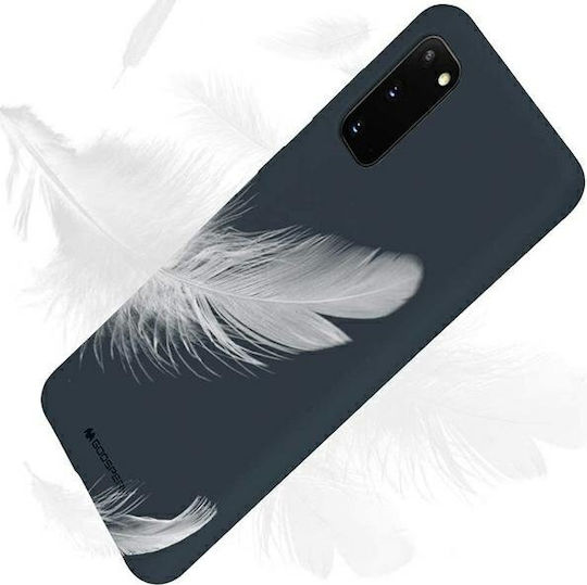 Mercury Soft Feeling Задна корица Силикон Син (Huawei P40 Lite E)