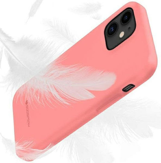 Mercury Soft Feeling Back Cover Σιλικόνης Ροζ (Huawei P40 Lite)
