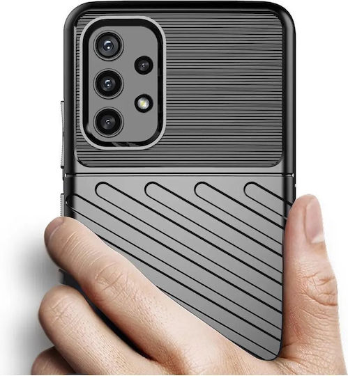 Hurtel Thunder Flexible Tough Rugged Back Cover Σιλικόνης Μπλε (Nokia 5.4)