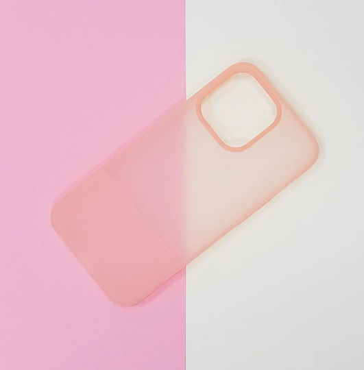 Kingxbar Plain Back Cover Σιλικόνης Ροζ (iPhone 13 Pro)