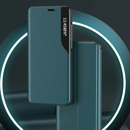 Hurtel Eco Leather View Book Piele artificială Portocaliu (iPhone 13 Pro Max)