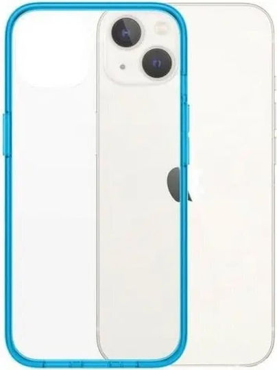 PanzerGlass Bondi Back Cover Silicone Blue Transparent (iPhone 13) 0331