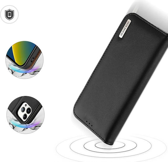 Dux Ducis Hivo Wallet Δερμάτινο Μαύρο (iPhone 14 Pro Max)