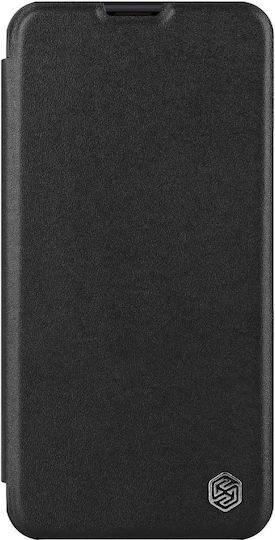 Nillkin Qin Pro Книга Изкуствена кожа 0.2мм Черен (iPhone 14 Plus)