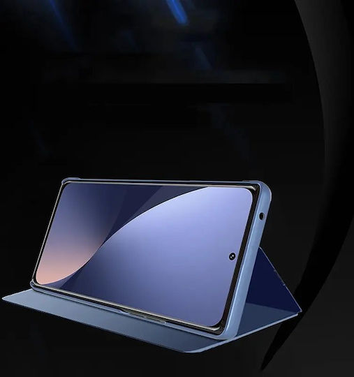 Hurtel Clear View Book Πλαστικό Μαύρο (Xiaomi 12 Lite)