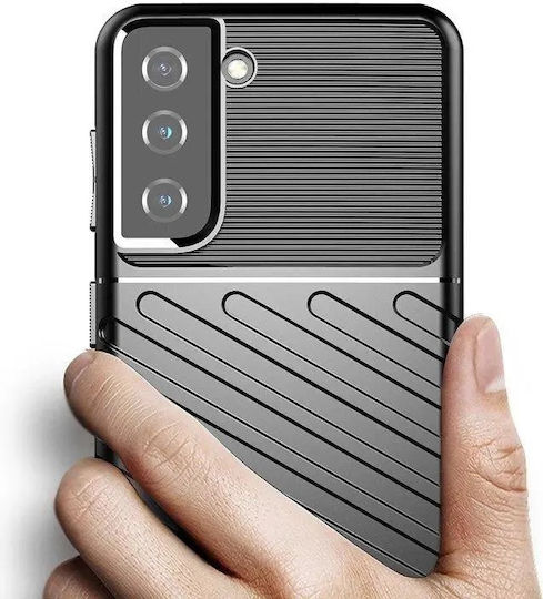 Hurtel Thunder Back Cover Silicon Albastru marin (Galaxy S23+)