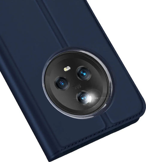 Dux Ducis Skin Pro Brieftasche Synthetisches Leder Blau (Honor Magic5)