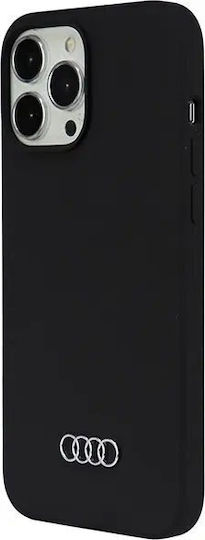 Audi Back Cover Silicone / Plastic Black (iPhone 13 Pro Max)