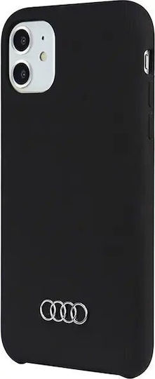 Audi Back Cover Σιλικόνης / Πλαστικό Μαύρο (iPhone 11)