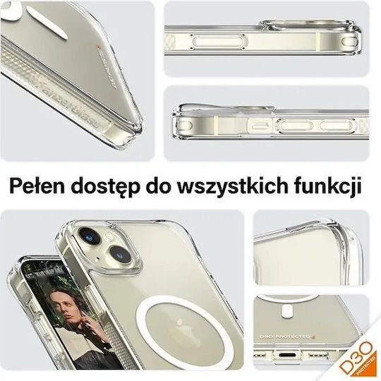 PanzerGlass Hard Back Cover Plastic Transparent (iPhone 15 Plus / 16 Plus) 1182