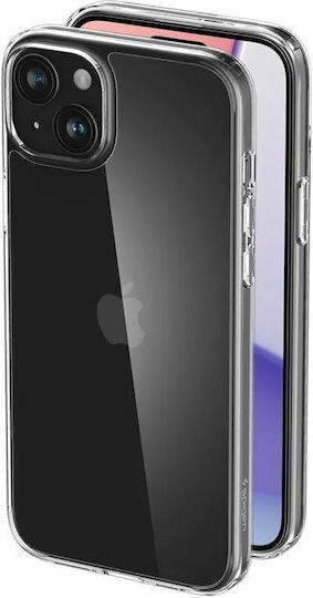 Spigen Air Skin Hybrid Crystal Back Cover Plastic / Silicone Transparent (iPhone 15 Plus)