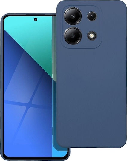 Umschlag Rückseite Silikon / Kunststoff Blau (Redmi Note 13 4G)