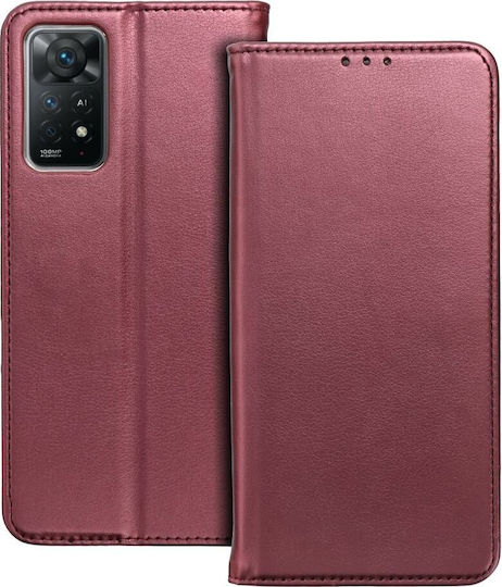 Smart Book Metalic Burgundy (Huawei Nova 12i)