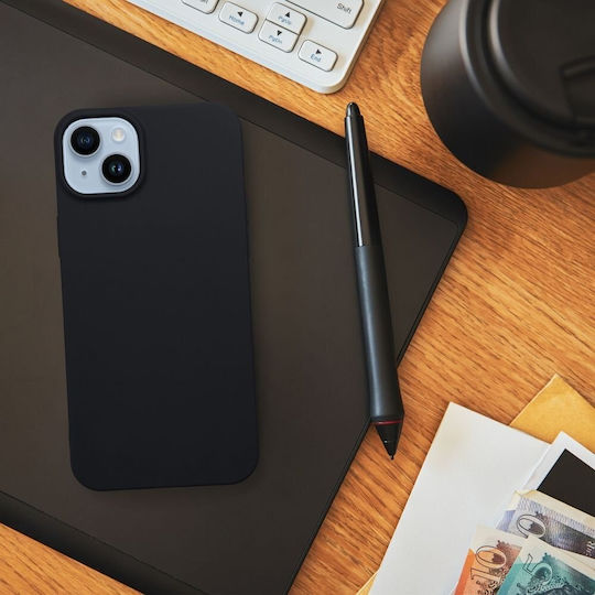 Note 50 Back Cover Σιλικόνης Μαύρο (Realme Note 50)