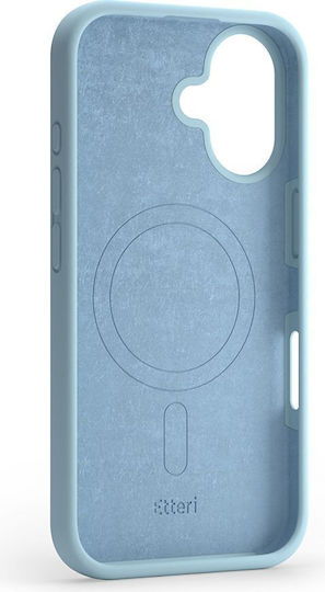 Etteri Задна корица Силикон Син (iPhone 16 Plus)