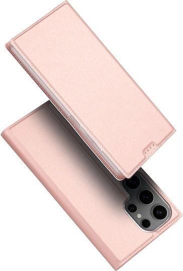 Dux Ducis Skin Pro Портмоне Кожа / Силикон Розов (SAMSUNG S25 Ultra, DUX DUCIS)