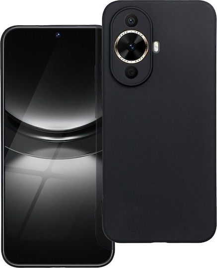 Back Cover Σιλικόνης Μαύρο (Huawei Nova 12s)