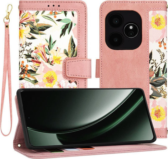 Techsuit Back Cover Σιλικόνης Ροζ (Realme GT 6 / GT 6T)