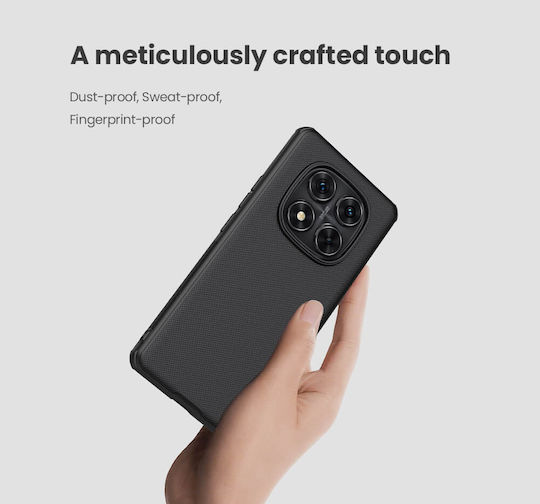 Nillkin Super Frosted Shield Pro Series Задна корица Пластмаса / Силикон Син (Redmi Note 14 Pro 5G / Poco X7)
