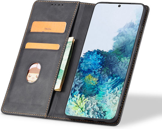 Bodycell PU Leather Книга Изкуствена кожа Черен (Redmi Note 7 / 7 Pro)