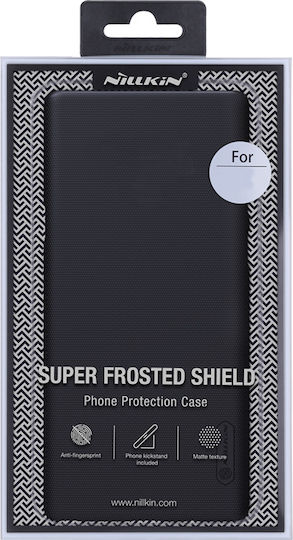 Nillkin Super Frosted Shield Back Cover Silicon Negru (iPhone 12 mini)