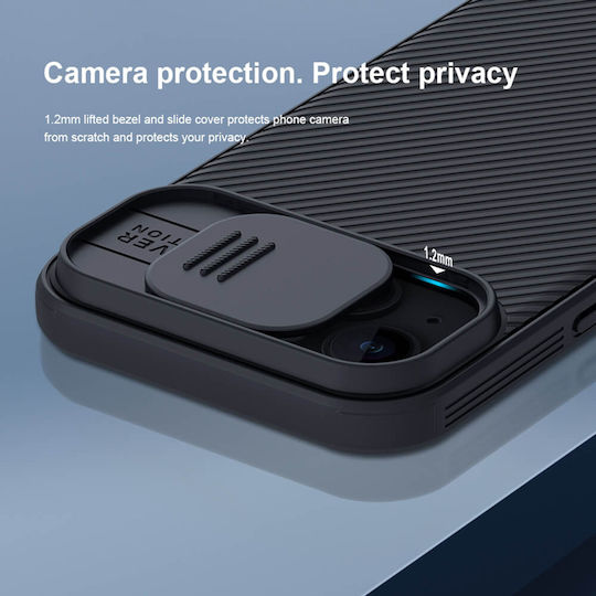 Nillkin Camshield Pro Umschlag Rückseite Kunststoff 0.2mm Schwarz (iPhone 15 Plus / 16 Plus)