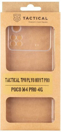 Tactical Plyo Back Cover Silicone Transparent (Poco M4 Pro)
