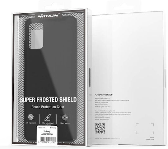 Nillkin Super Frosted Задна корица Пластмаса Черен (Galaxy A03s)