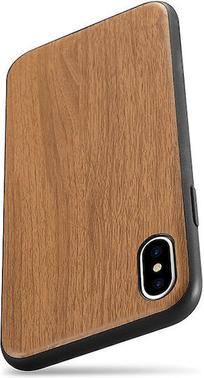 Xoomz Xoomz Back Back Cover Σιλικόνης Καφέ (iPhone X / Xs)