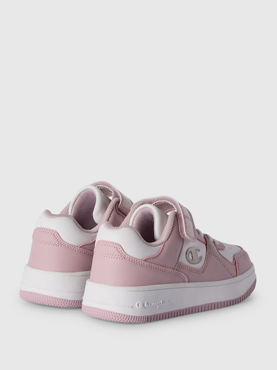 Rd18 Kids Sneakers with Scratch White