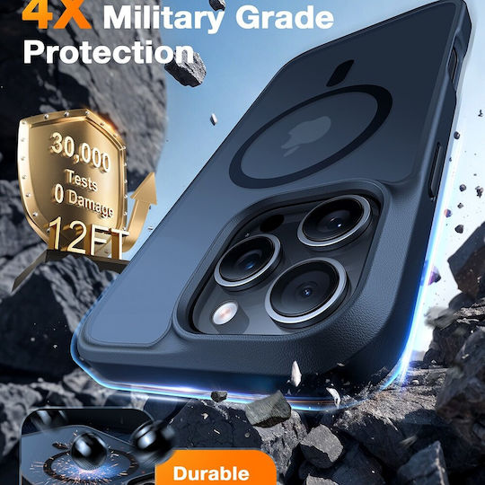 Torras Guardian-mag Rückseite Schwarz Für iPhone 16 Pro Max