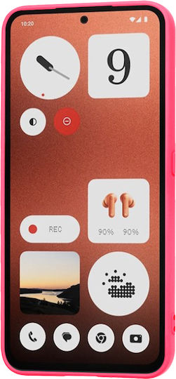 Techsuit Softflex Back Cover Silicone Fuchsia (Nothing CMF Phone 1)