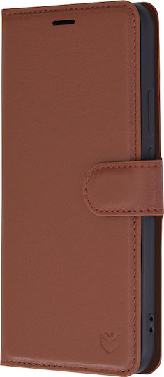 Techsuit Book Δερμάτινο Καφέ (Huawei Nova 11 / 12s)