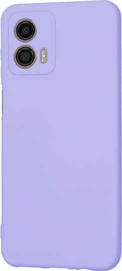 Techsuit Back Cover Σιλικόνης Μωβ (Moto G53)