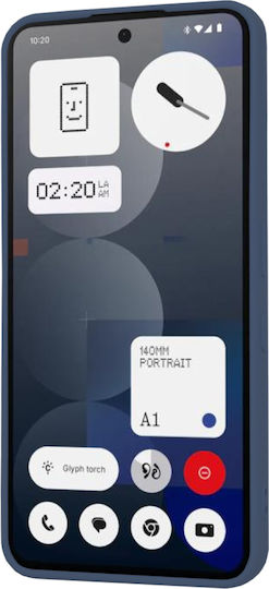Techsuit Back Cover Σιλικόνης Navy Μπλε (Nothing Phone (3a) Pro)