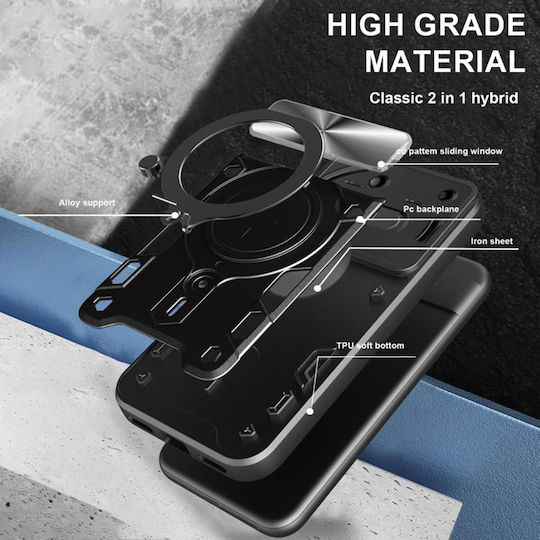 Techsuit Back Cover Metalic Roșu (Nothing Phone (3a))