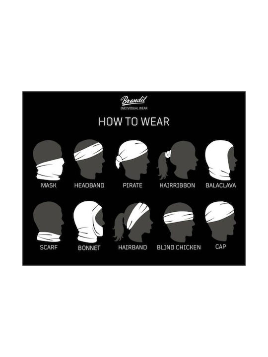 Brandit Multifunktionstuch Motorcycle Rider Neck Warmer Green Color