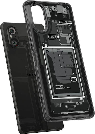 Spigen Ultra Hybrid Back Cover Πλαστικό 1.2mm με Λουράκι Zero One (Xperia 5 V)