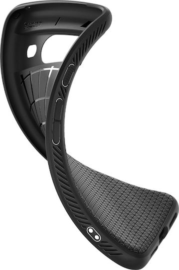 Spigen Liquid Air Back Cover Silicone / Plastic Black (Google Pixel 8)
