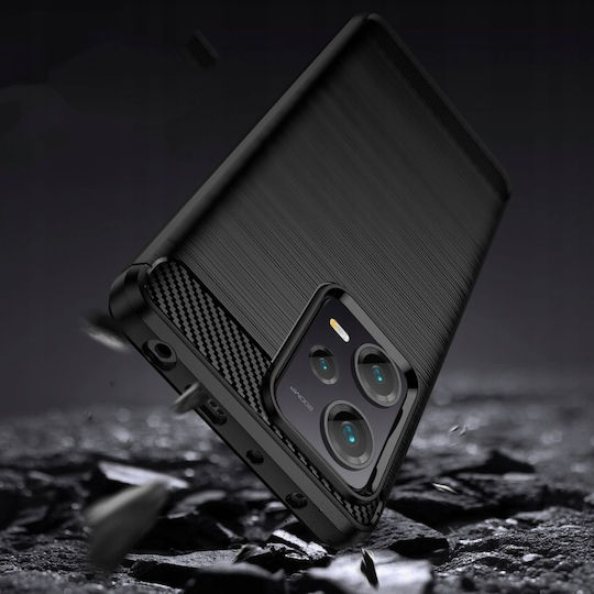 Tech-Protect Back Cover Σιλικόνης Μαύρο (Poco X5 5G)