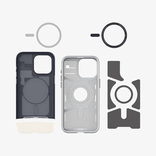 Spigen Classic C1 MagFit Задна корица Силикон Сив (iPhone 15 Pro Max)