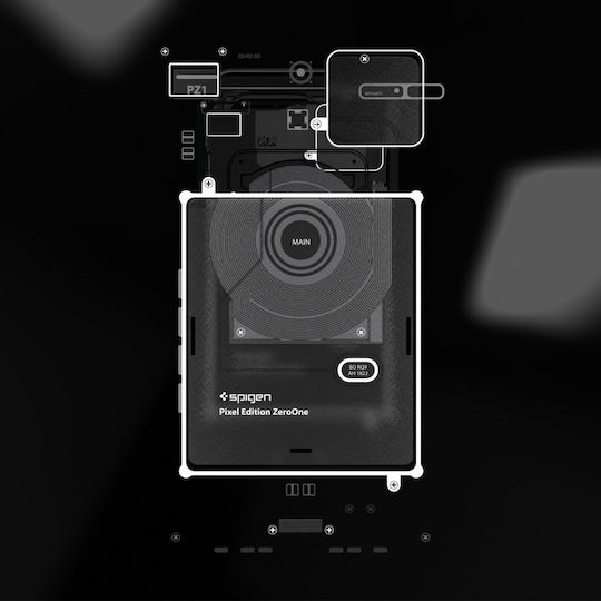 Spigen Back Cover Plastic 2mm Zero One (Google Pixel 8)