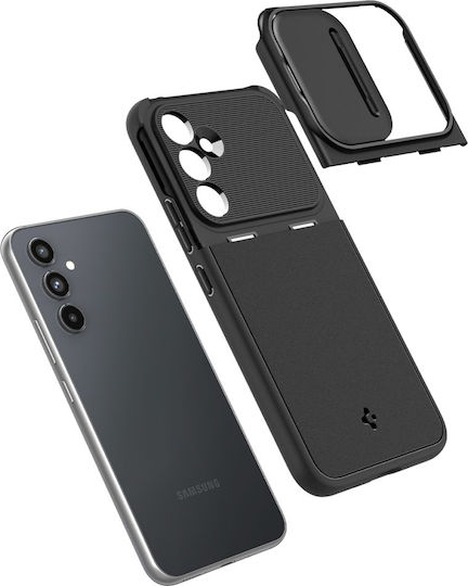 Spigen Optik Armor Back Cover Silicone 2mm Black (Galaxy A54)
