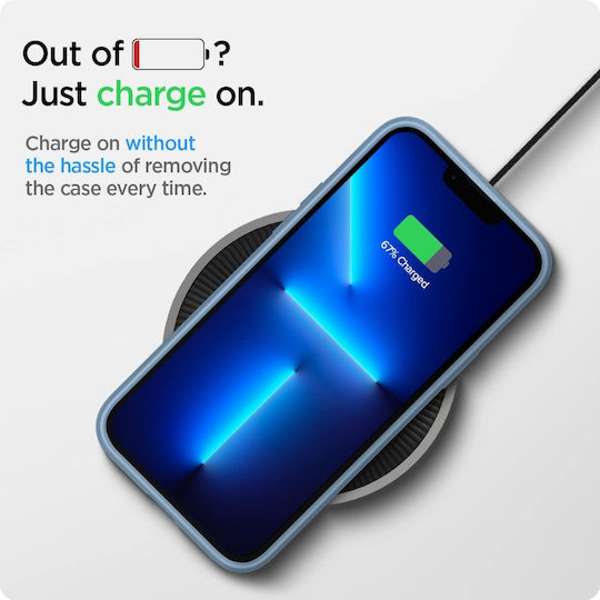 Spigen Ultra Hybrid Back Cover Plastic 2mm Sierra Blue (iPhone 13 Pro)