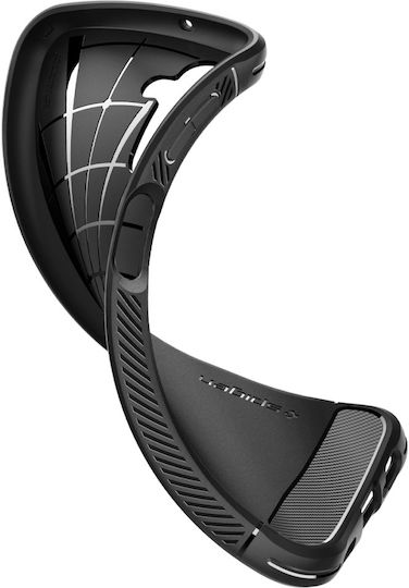Spigen Rugged Armor Back Cover Plastic 2mm Matte Black (Galaxy A14)