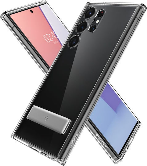 Spigen Ultra Hybrid S Задна корица Пластмаса 2мм Прозрачен (Galaxy S23 Ultra)