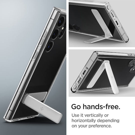 Spigen Ultra Hybrid S Задна корица Пластмаса 2мм Прозрачен (Galaxy S23 Ultra)