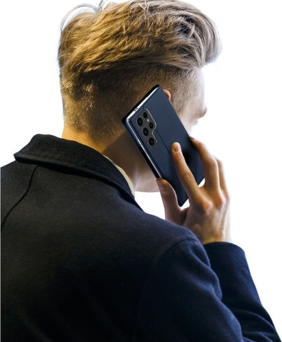 Dux Ducis Skin Pro Book Piele / Piele artificială Albastru (Samsung S24 Ultra)