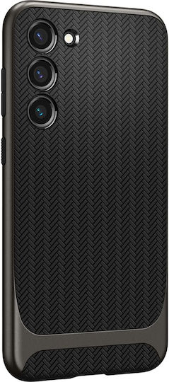 Spigen Neo Hybrid Back Cover Plastic / Silicone 2mm Gunmetal (Galaxy S23)